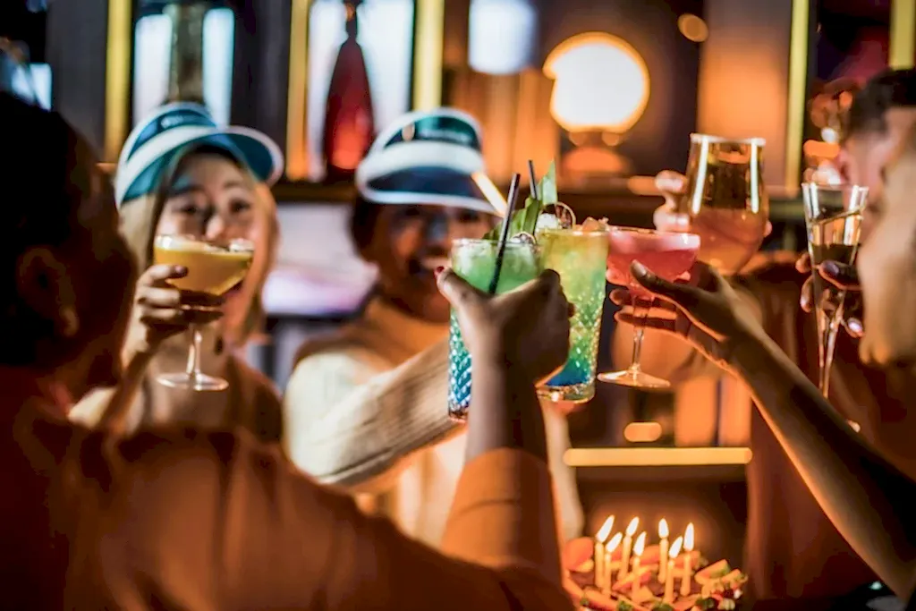 special cocktail toast