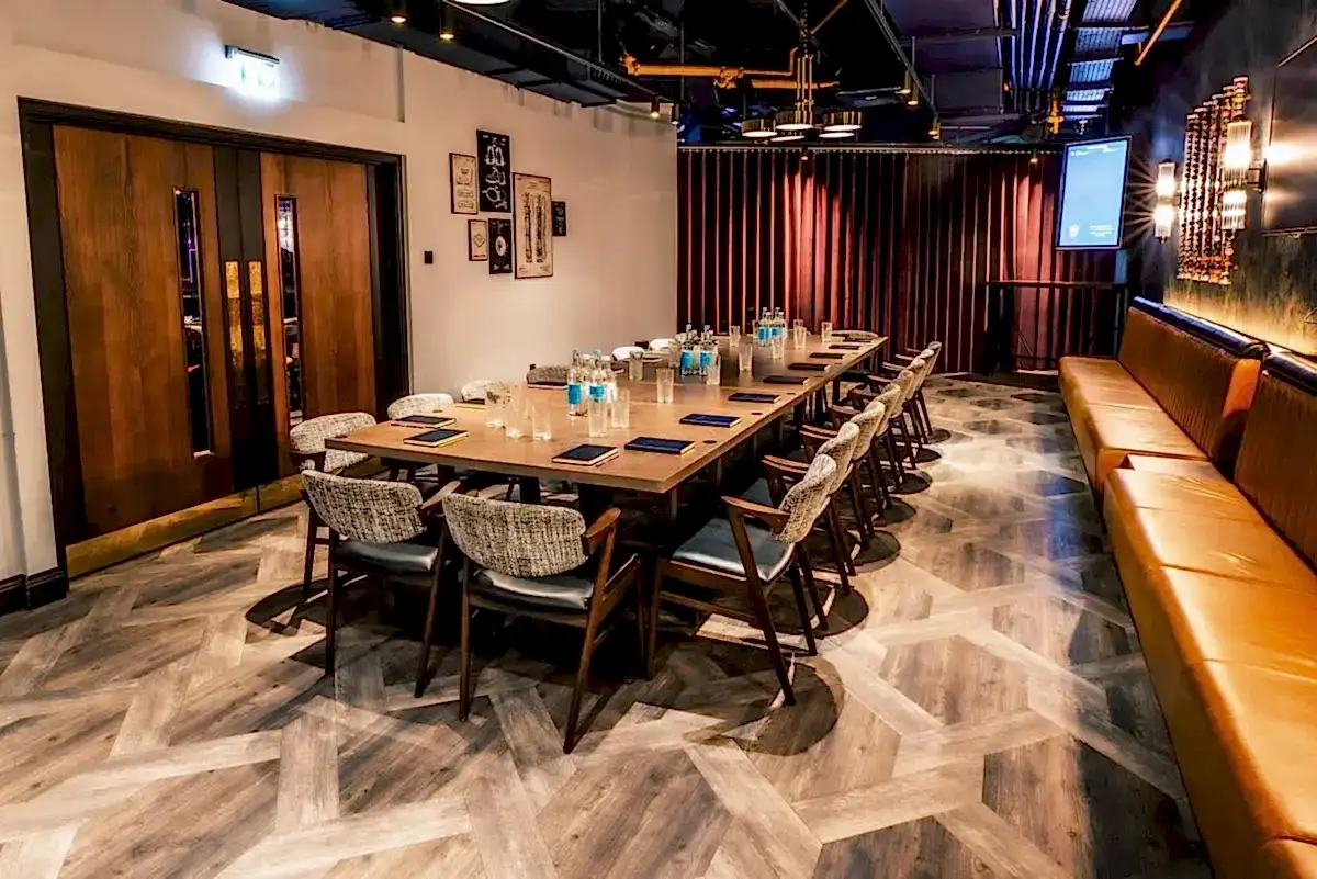 Conference room set up